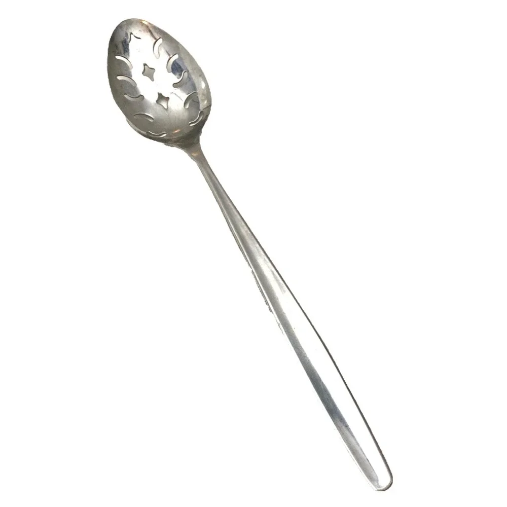 Stainless Steel Slotted Serving Spoon 13